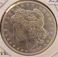 1900-O Morgan Silver Dollar