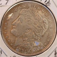 1921 Morgan Silver Dollar