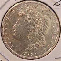 1921-S Morgan Silver Dollar