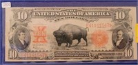1901 $10 Bison Legal Tender Note