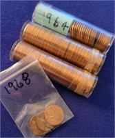 127+/- US Cents - Pennies