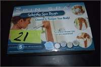Spin Spa Brush, New