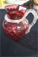 Cranberry Water Pitcher