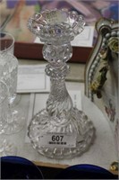 9" Tall Baccarat Candle Stick