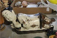 Porcelain Oriental Figure