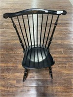 Tole Painted Side Chair