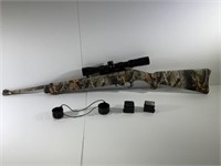 Ruger Camo 10/22 Rifle w/ Cabelas Pine Ridge Scope