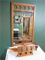 Shelves and Mirror