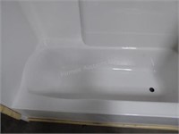 Oasis shower/tub surround - 60"L x 74"H x 32"D