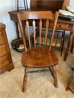 Vintage Solid Wood Sumter Desk Chair