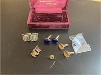 Pins & Cuff Links - Including Masonic