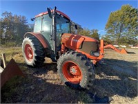 Kubota M100X Cab Tractor 4x4 1585 hrs power shift