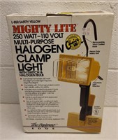Mighty Lite halogen clamp light