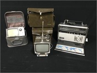 Vintage TV and Radio Lot