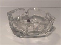 Glass Ashtray, 3.5” Round