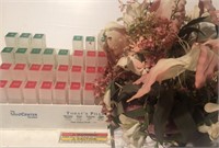 Pill Box, Silk Flower Arrangement, The Med Center