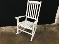 Nice White Rocking Chair
