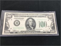 1934 US $100 Bill