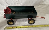 Oliver wagon w customized end gate seeder