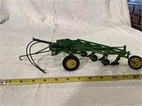 Five bottom John Deere plow customized with the
