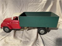 Dump truck handcrafted dump box