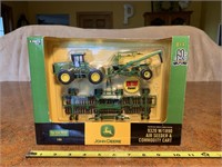 JD 9320 w/ 1890 Air Seeder & Commodity Cart 1/64