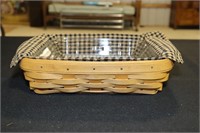 Longaberger 2005 Brownie Basket with Liner and