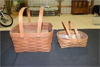 Longaberger 2012 Cake Basket With Protector and