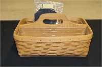 Longaberger 2006 Carry-N-Caddy Basket with Liner