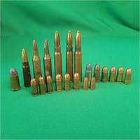 21 rounds of Mixed caliber Ammunition