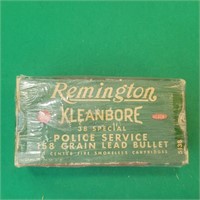 Box of Remington 38 Special-sealed