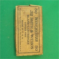 Box of 15rds Winchester .32 S&W Blank Cartridges