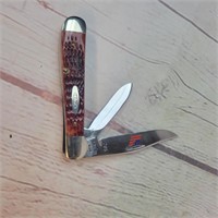 Case XX 6249 2 Blade Pocket Knife Bone Handle