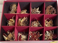 Gold Christmast Ornament Collection (Danbury Mint)