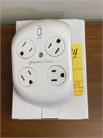 360 4 plug Electrical Outlet