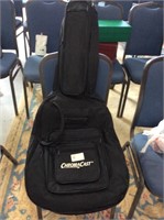 Chromecast black guitar carrying case