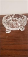 Small Footed Crystal Bowl