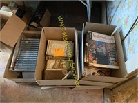 3 Boxes of Vintage Magazines and Papers