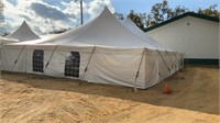 Armbruster, 40'X60' Rope and Stake Pole Tent,