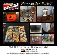 Tanner and Steinhall Consignment Auction!