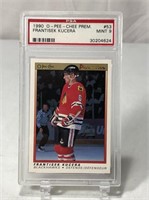 Frantisek Kucera Graded Rookie Hockey Card