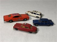 4 Husky / ERTL Vintage Diecast Cars