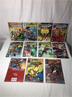 11 Various Spider-Man Comic Books