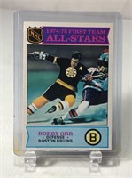 1975-76 Bobby Orr Hockey Card