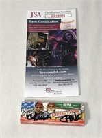 Cheech & Chong Autographed Rolling Papers With COA