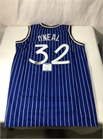 Shaquille O'Neal Autographed Basketball Jersey