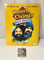 Cheech & Chong autographed 14x11 Photo With COA