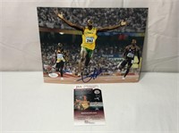 Usain Bolt Autographed 8x10 Photo