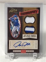 Josh Donaldson Autographed Patch Baseball Card /10