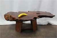Burled wood Side Table #2